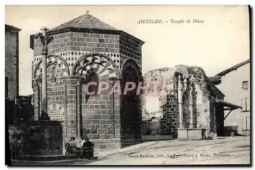 Cartes postales Aiguilhe Temple de Diane