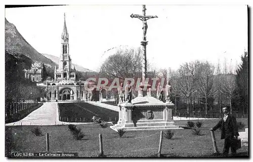 Cartes postales Lourdes Le Calvaire Breton