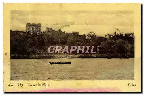 Cartes postales Thonon Les Bains Le Lac