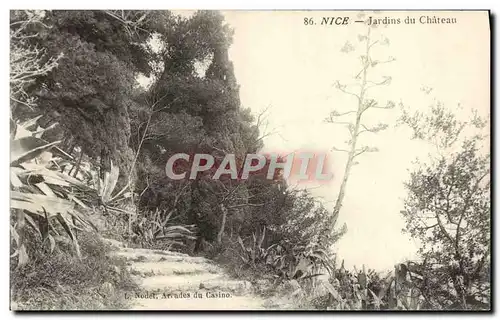 Cartes postales Nice Jardins du Chateau