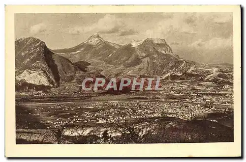 Cartes postales Grenoble Vue Panoramique Vers le Casque de Neron