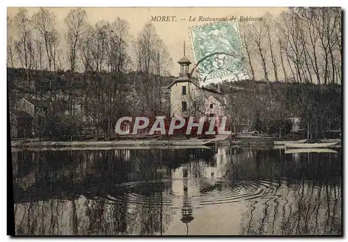 Cartes postales Moret Le Restaurant de Robinson