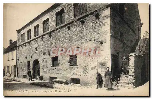 Cartes postales Provins La Grange des Dimes Femme Enfants