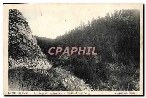 Cartes postales Lompnes Trou de la Marmite