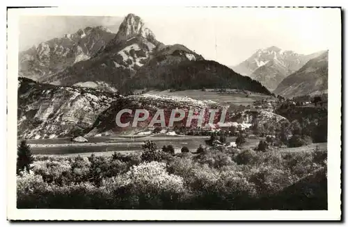 Cartes postales moderne Massif des Bauges Le Chatellard Dent de Pleuven