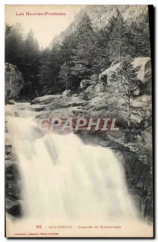 Cartes postales Cauterets Cascade de Mauhourat