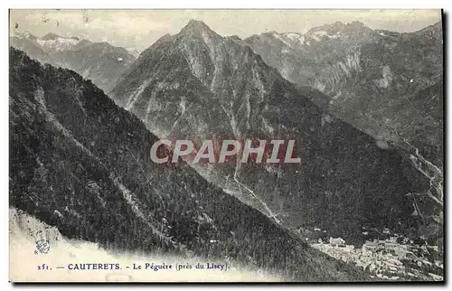 Cartes postales Cauterets Le Peguere pres de Lisey