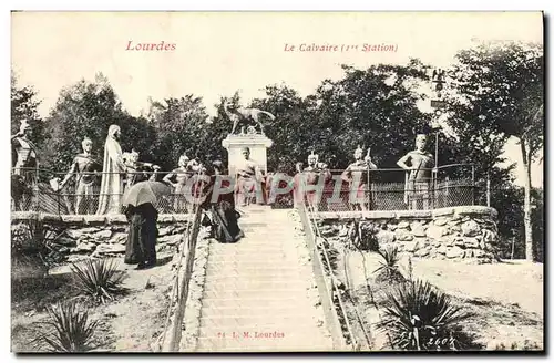 Cartes postales Lourdes Le Calvaire