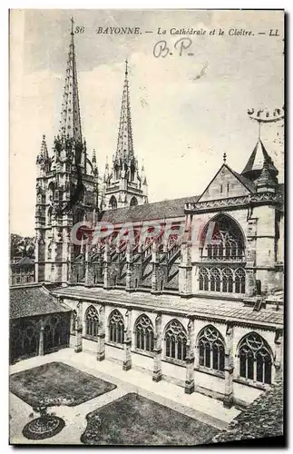 Cartes postales Bayonne La Cathedrale et le Cloitre