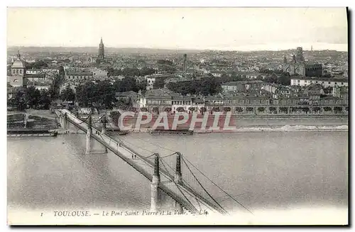 Cartes postales Toulouse Le Pont Saint Pierre et la Vire