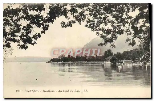 Cartes postales Annecy Menthon Au Bord du lac