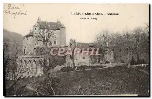 Cartes postales Uriage Les Bains Chateau