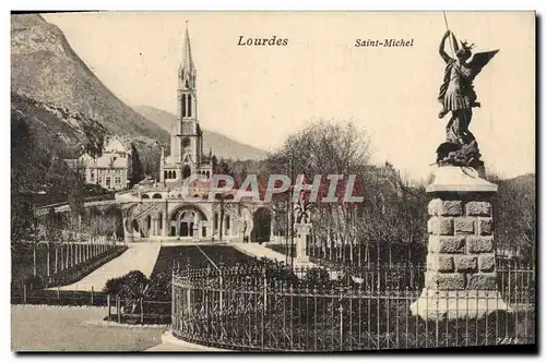 Cartes postales Lourdes Saint Michel