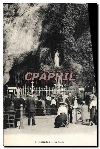 Cartes postales Lourdes La Grotte