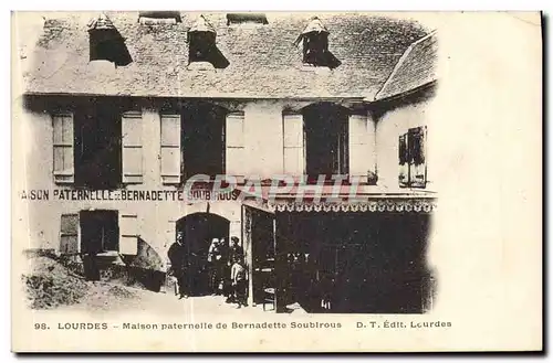 Cartes postales Lourdes Maison Paternelle de Bernadette Soubirous