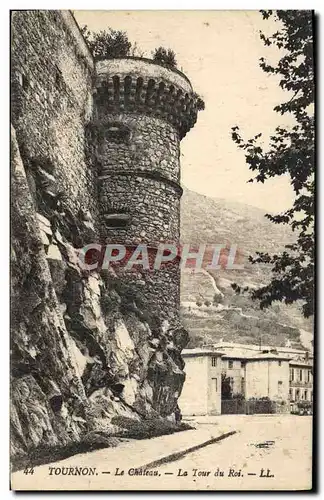 Cartes postales Tournon Le Chateau La Tour du Roi