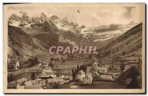 Cartes postales Gavarnie Le Village et le Cirque