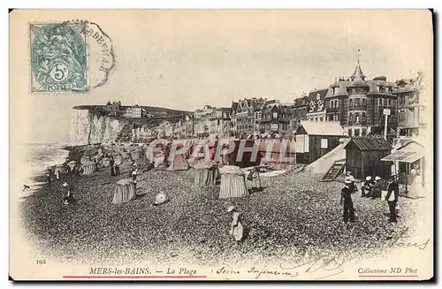 Cartes postales Mers Les Bains la Plage