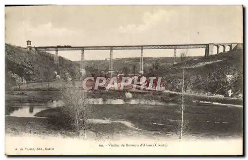 Cartes postales Viaduc de Busseau d&#39Ahun