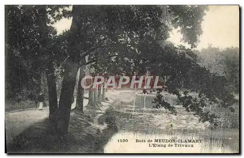 Ansichtskarte AK Bois de Meudon Clamart L&#39Etang de Trivaux