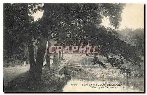 Cartes postales Bois de Meudon Clamart L&#39Etang de Trivaux