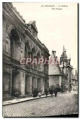 Cartes postales Bourges Le Theatre