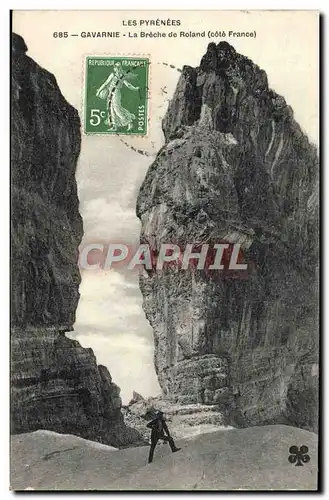 Cartes postales Gavarnie La Breche de Roland