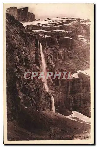 Cartes postales Gavarnie La grande Cascade