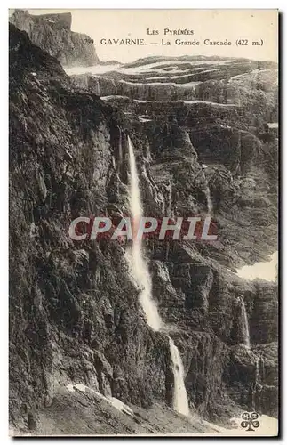 Cartes postales Gavarnie La Grande Cascade