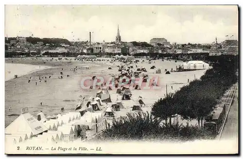 Cartes postales Royan La Plage et la Ville