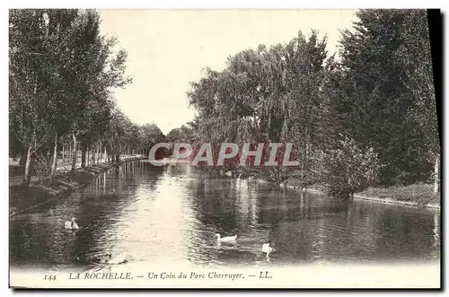 Cartes postales La Rochelle Un Coin du Parc Charruyer