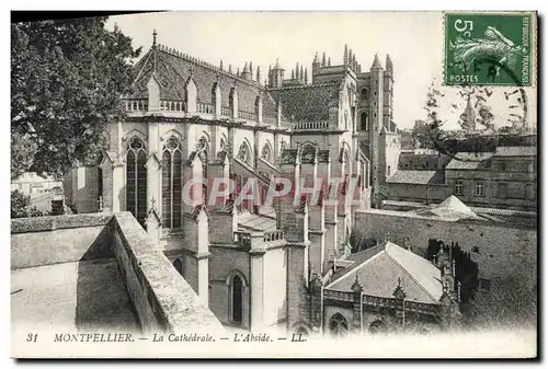 Cartes postales Montpellier La Cathedrale L&#39abside