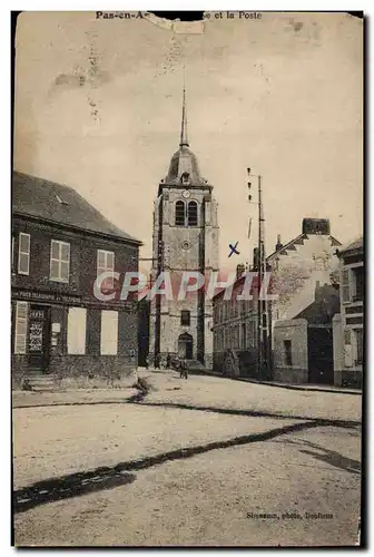 Cartes postales Pas en et la Poste