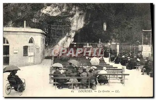 Cartes postales Lourdes La Grotte