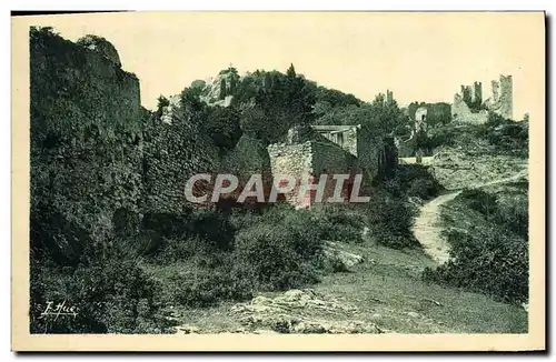 Cartes postales Hyeres Les Palmiers Ruines du Vieux Chateau Feodal