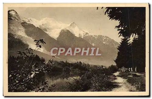 Cartes postales Chamonix Mont Blanc Le Miroir du Mont Blanc