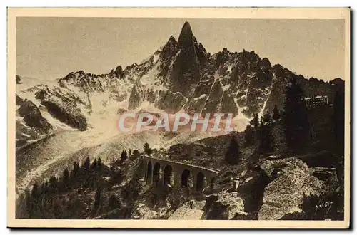 Cartes postales Chamonix Mont Blanc Massif de L&#39Aiguille du Dru