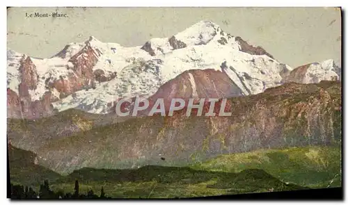 Cartes postales Le Mont Blanc