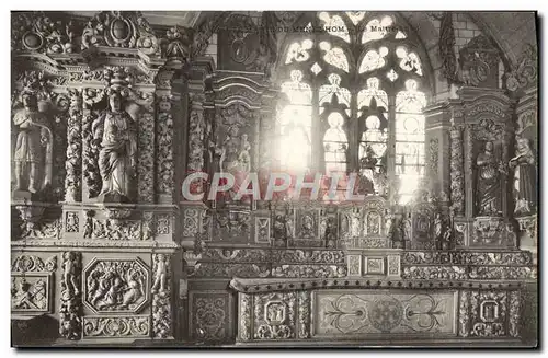 Cartes postales Sainte Marie du Menez Hom Le maitre autel