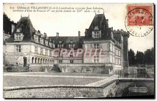 Cartes postales Chateau De Villandry