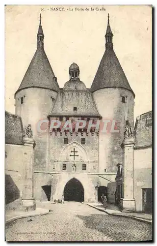 Cartes postales Nancy La Porte De La Craffe