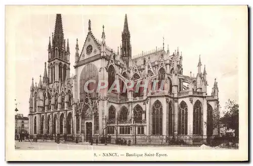 Cartes postales Nancy Basilique Saint Epvre