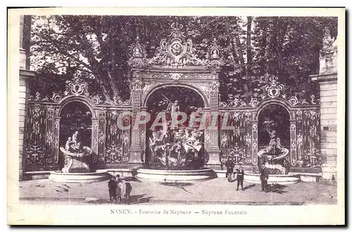 Cartes postales Nancy Fontaine De Neptune