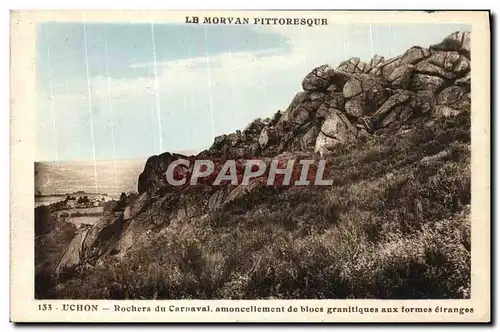 Ansichtskarte AK Luchon Rochers Du Carnaval Blocs granitiques aux formes etranges