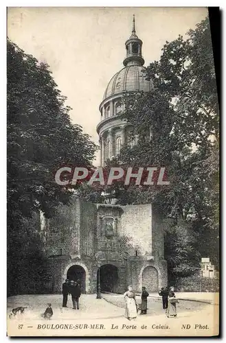 Cartes postales Boulogne Sur Mer La Porte De Calais