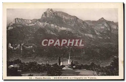 Cartes postales Haute Savoie Combloux Et I&#39Aiguille De Varens