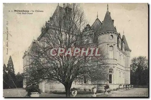 Cartes postales Mirambeau Le Chateau Cot Sud Ouest