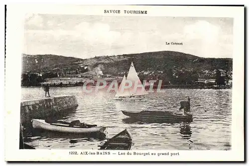 Cartes postales Aix Les Bains Lac Du Bourget Au Grand Port