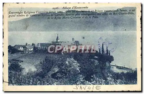 Ansichtskarte AK Abbaye D&#39Hautecombe Couvent Des Religieux Cisterciens