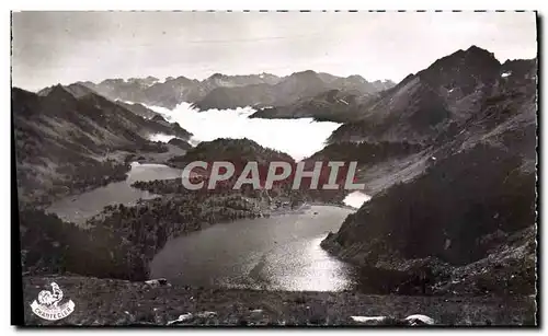 Cartes postales moderne Les Pyrenees Lac D&#39Oredon Vue prise du col d&#39Aubert